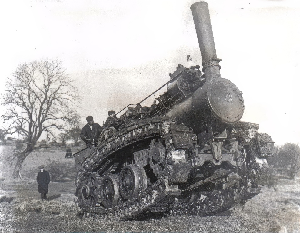 One And Only, This Hornsby Steam Crawler Tractor Was Constructed