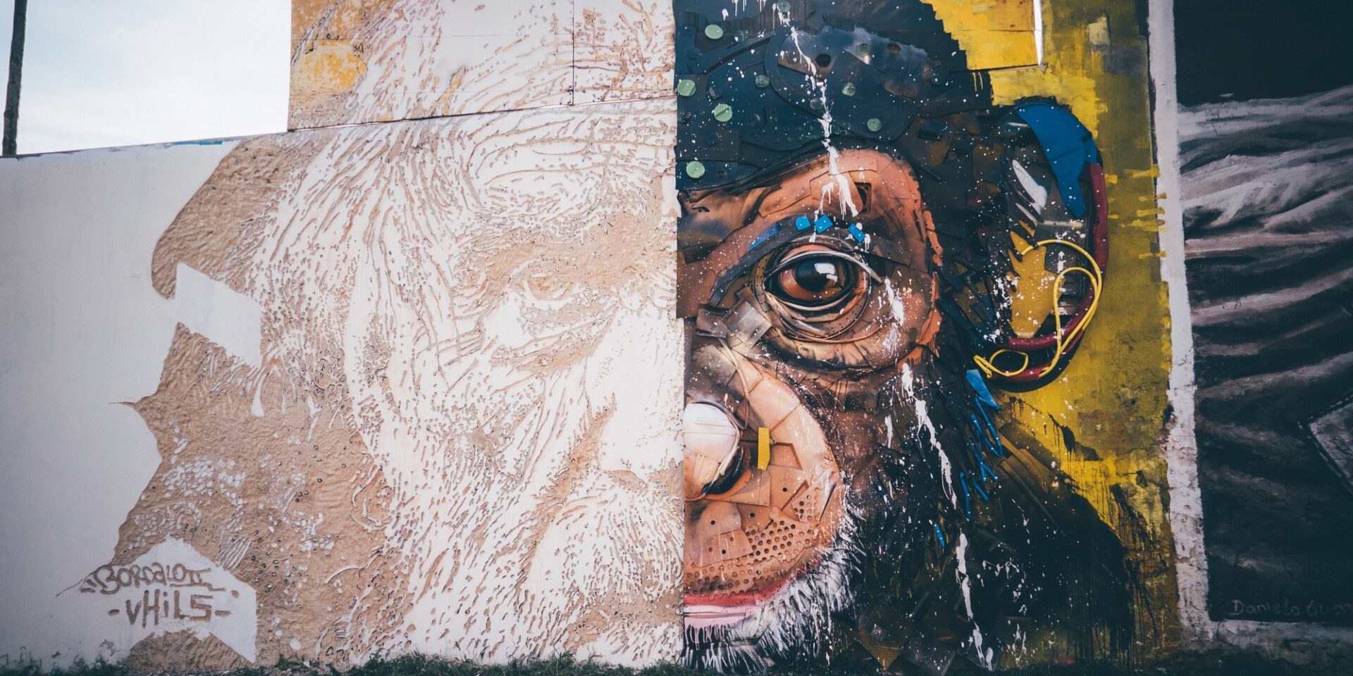 A Collaborative Mural By Vhils And Bordalo Ii Celebrates The