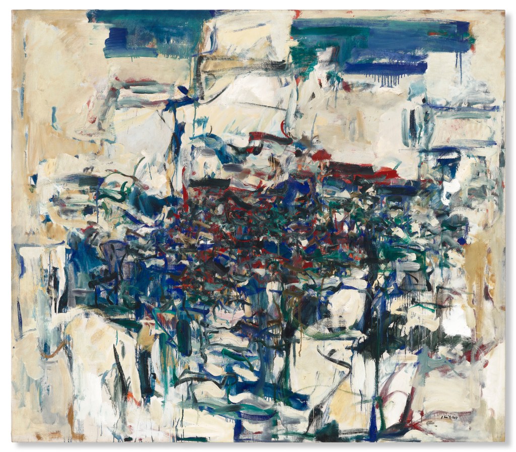 Christie's Will Auction Two Joan Mitchells From Rockefeller University (kaamsechitrakaar)