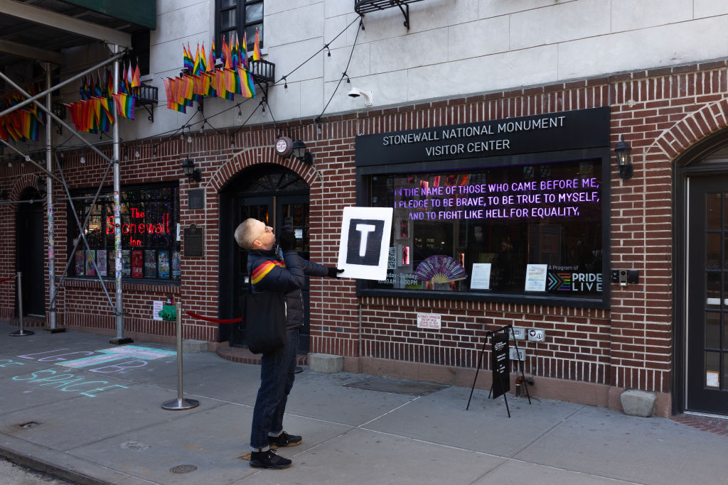 References To Transgender Activists Removed From Stonewall Monument By National