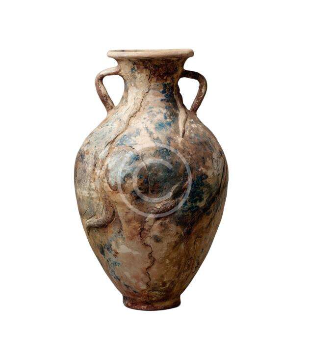 Antique style ceramic amphora vase